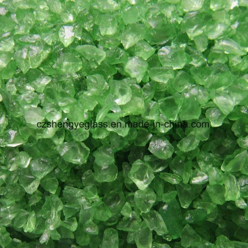 Best Quality Sky Blue Decoration Crystal Glass Chip