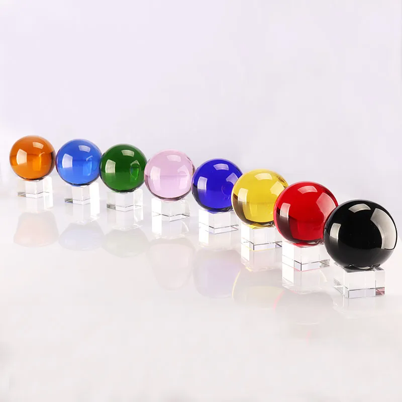 Boule de verre de haute qualité, boule de verre de cristal, sphère de verre