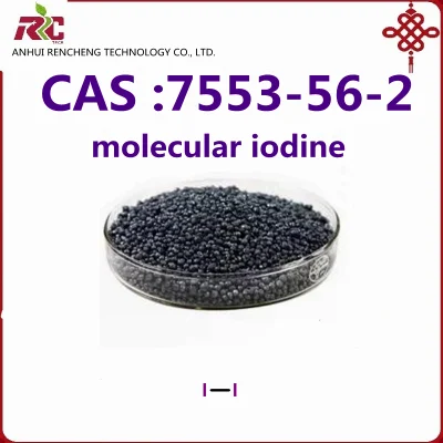 Cristaux d'iode de pureté de 99,9 % CAS 7553